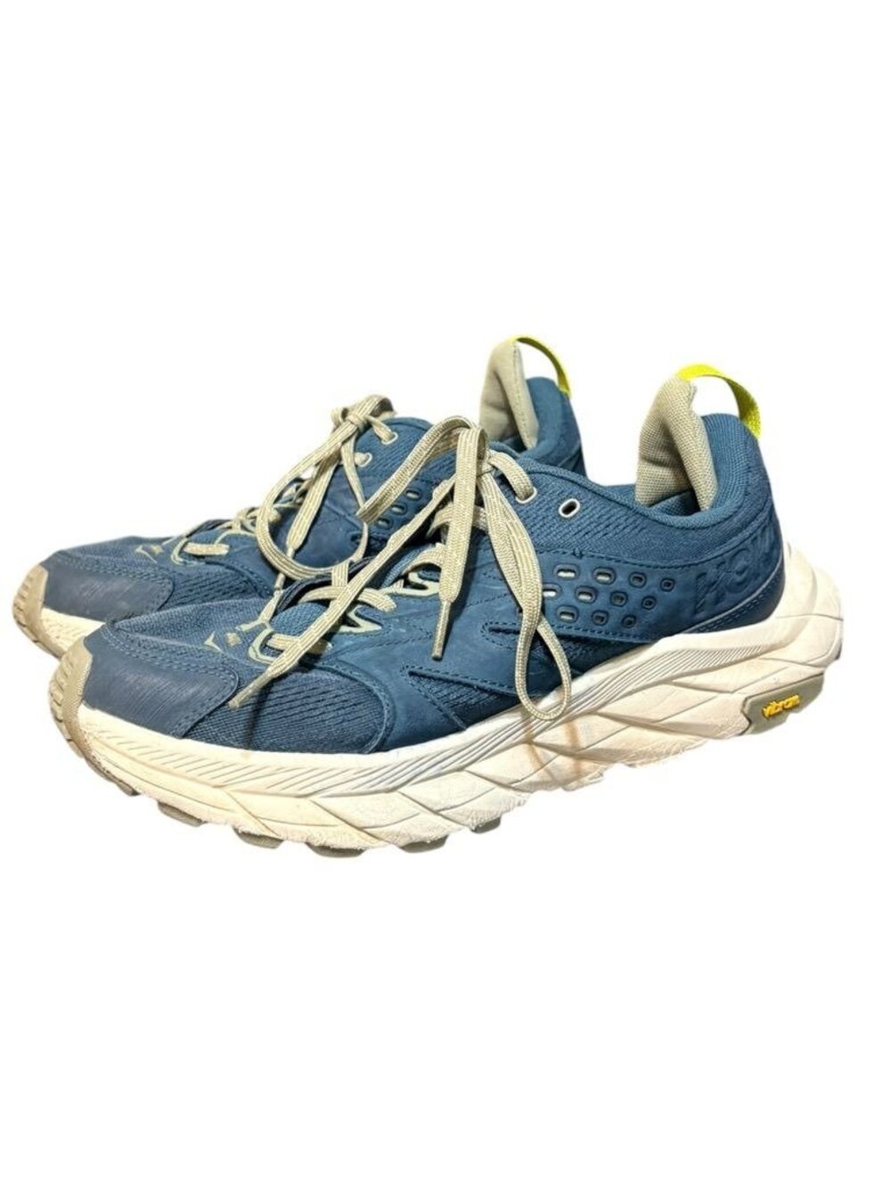 HOKA Anacapa Breeze Low Hiking Sneakers 9.5D Men Dark Teal Hike Trail Gorpcore